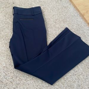 Womens Alfani navy blue dress pants size 14S
